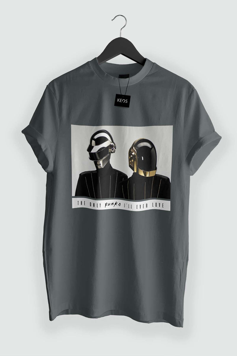 Punks I Love Deux Organic Cotton T-shirt - keos.life