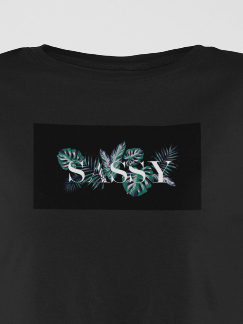 Sassy Organic Cotton Crop Top