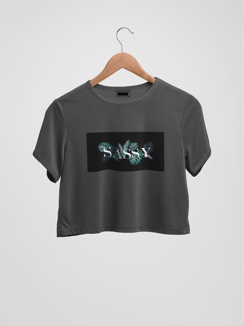 Sassy Organic Cotton Crop Top