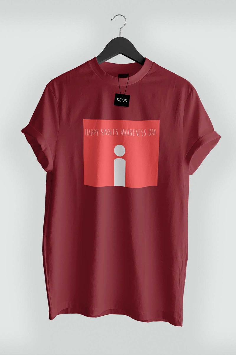 Singles Day Organic Cotton T-shirt