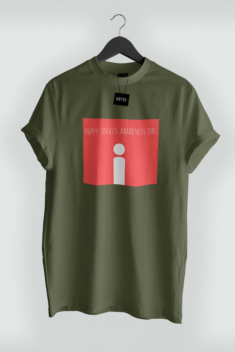 Singles Day Organic Cotton T-shirt