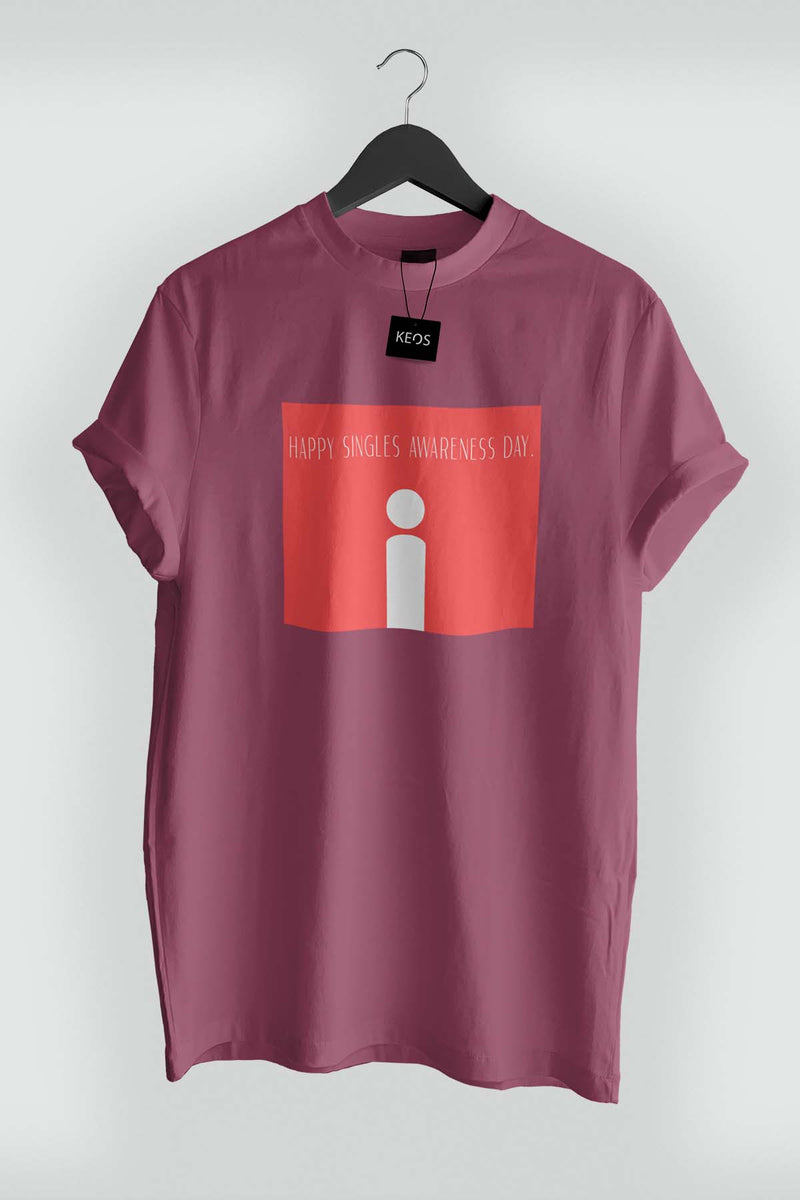 Singles Day Organic Cotton T-shirt