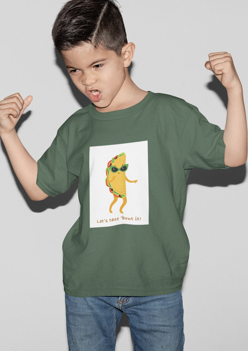 mini Let's Taco Organic Cotton T-shirt
