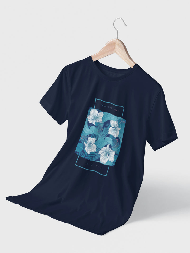 Tropical Vibe Keos Organic Cotton T-shirt