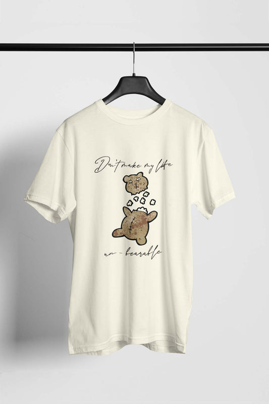 Un-Bearable Organic Cotton T-shirt - keos.life