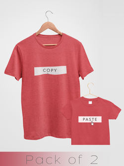 mini & Me Copy Paste Salmon - Pack of 2 - keos.life